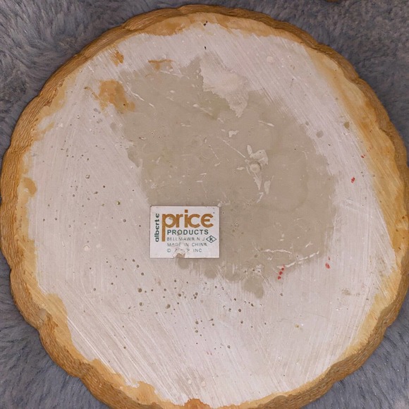 Vintage Albert E Price Miniature Strawberry Tea Set 7 Piece - Picture 5 of 8